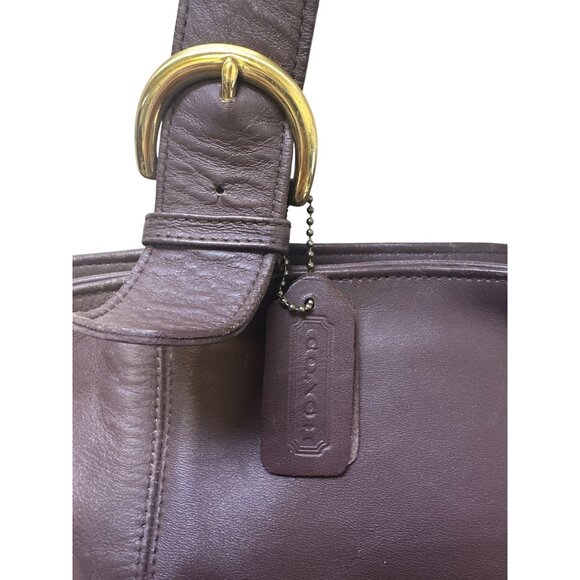 Vintage Coach Soho Zip Tote Brown - Picture 3 of 13